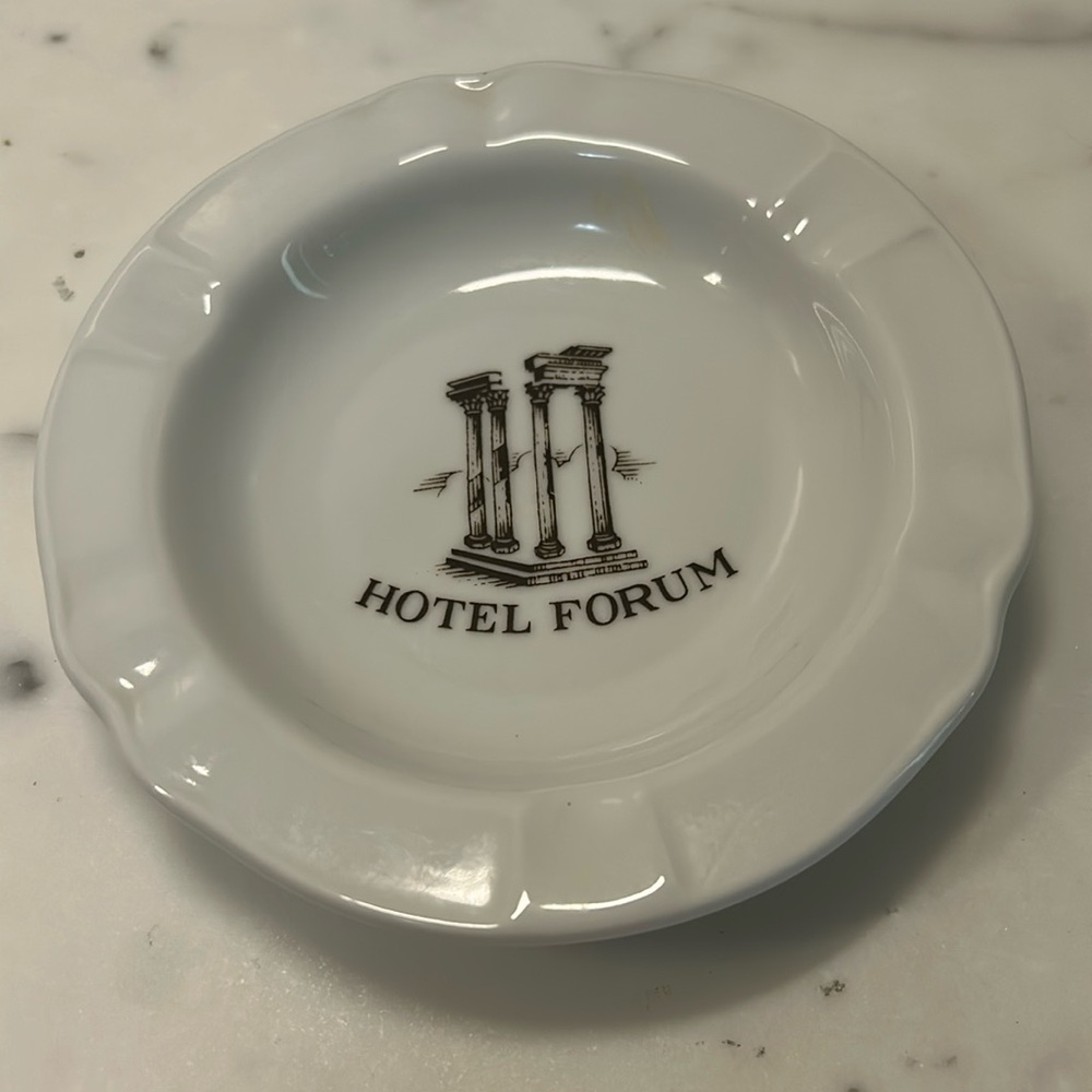 Vintage Hotel Forum Ashtray
